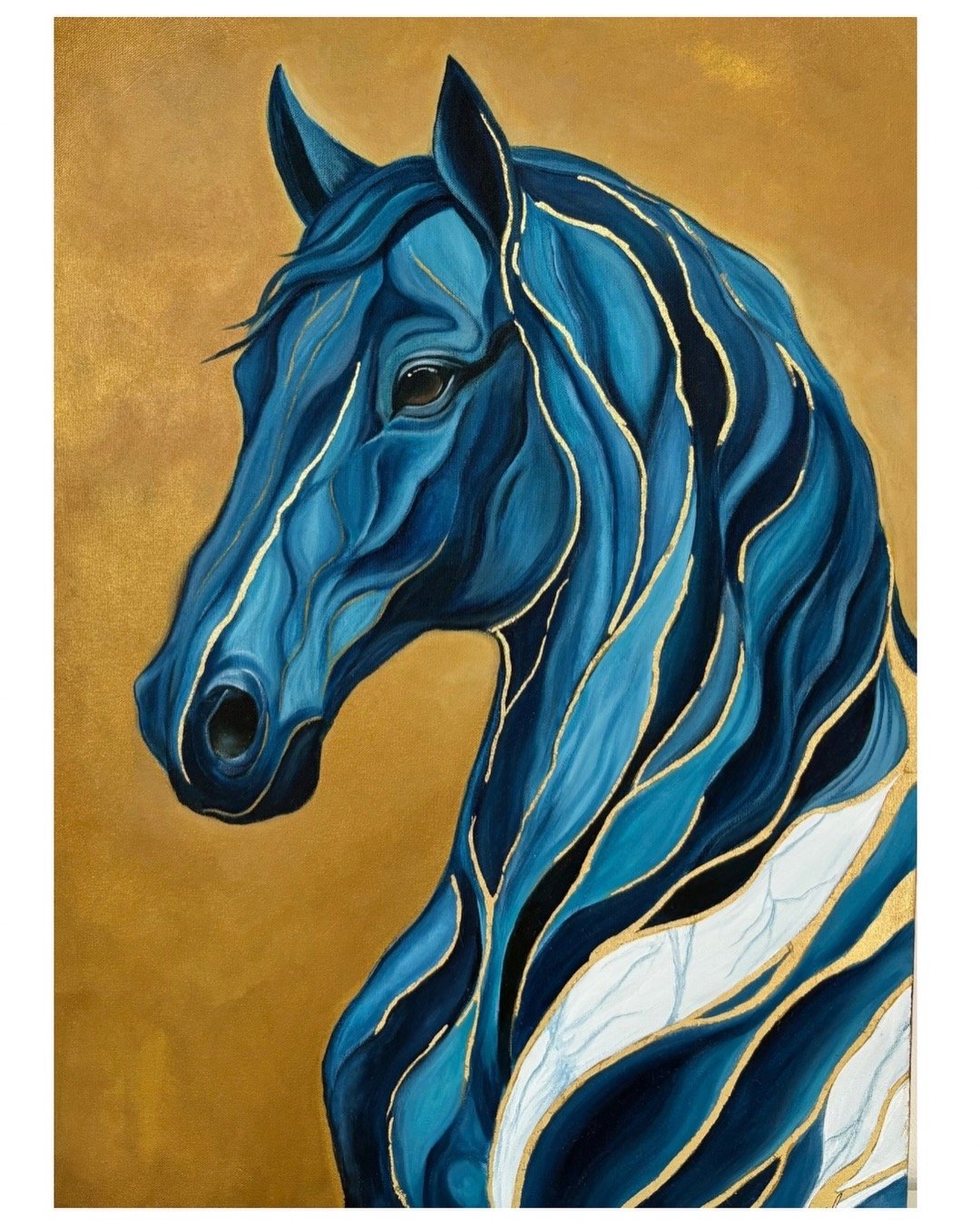 Equinoccio Azul acrílico